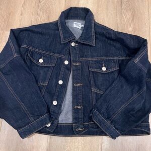 Princess Polly Dark Wash Denim Jacket